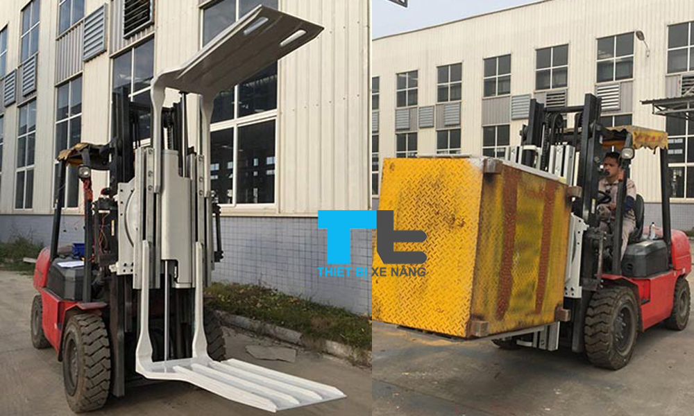 Vận hàng kẹp xoay khối vuông